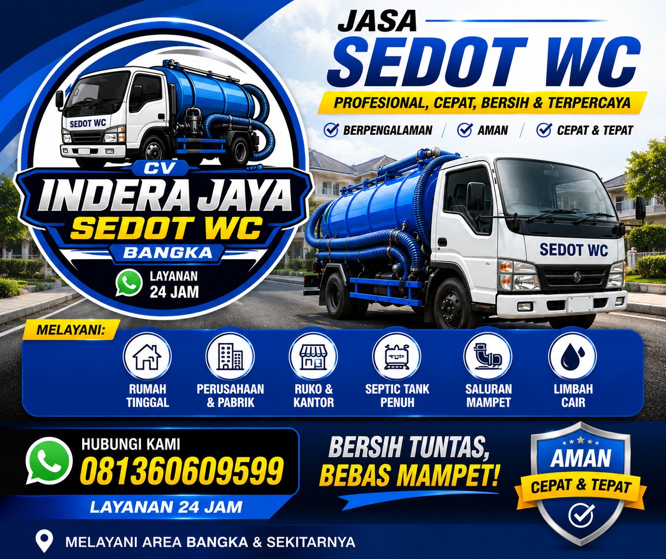 Banner Sedot WC